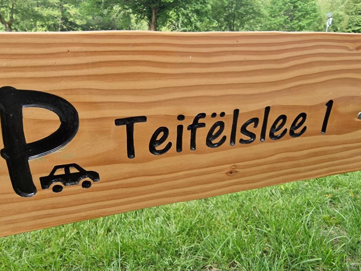 Chalet Teifelslee Goebelsmuhle Eksteriør bilde